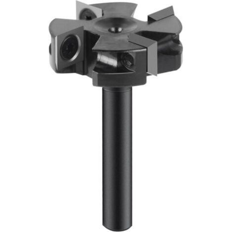 Router bit - 8 mm shank - 40 mm diameter - 4-flute planer bit - ELIAUK (1/5)