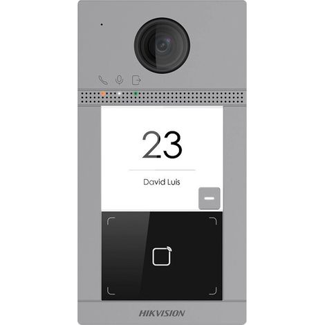 Hikvision DS-KV8113-WME1 Vidéo Interphone Noir 2 MP