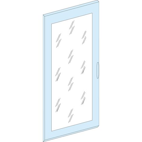 Porte transparente 11 modules pour coffret mural et d'extension L600mm H650mm IP55 Prisma G