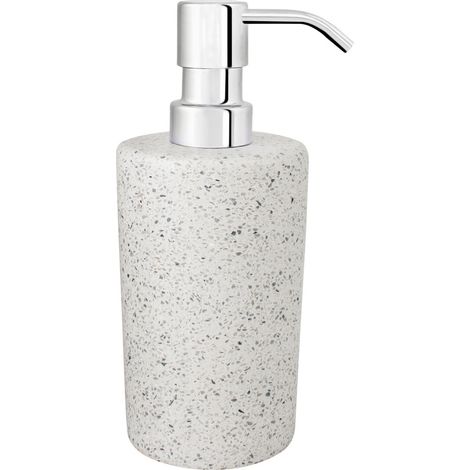 Distributeur de savon Q-BATH PREMIUM DECOR 1549, terrazzo clair (1/3)