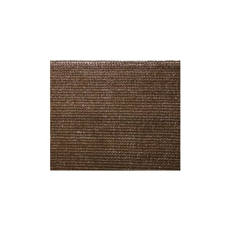 VERDELOOK Telo tessuto ombreggiante ombra full, colore marrone, 2x5 mt (1/7)