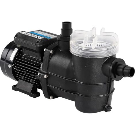 9.960 l/h Filtrationspumpe, Vorfilter-Poolpumpen, Sandfiltersysteme, Durchflussrate 9 m