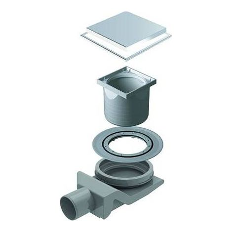 CANALINA SCARICO DOCCIA QUADRATA STANDARD Misura: 15x15
