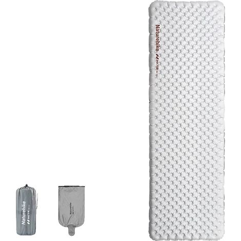 Aufblasbare Matratze, ultraleichtes Design, hohe Wärmedämmung, R5,8 – 183 x 58 cm (1/2)