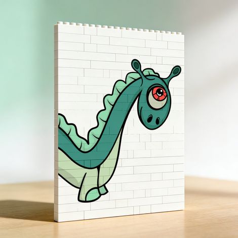 Cadre anniversaire en blocs, cadeau pour la Saint‑Valentin (1/5)