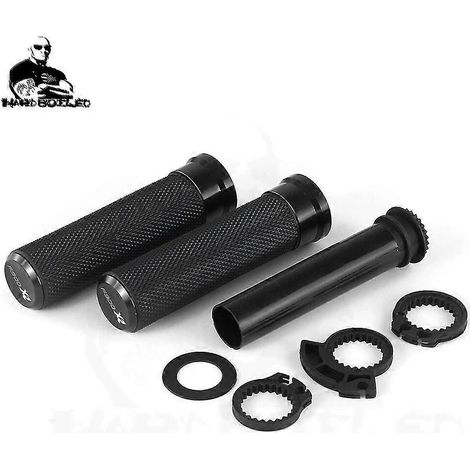 Lenkergriffe, rutschfest, für BMW F 900, F900 R/XR, F900R, F900XR, R Ninet, R Ninet /5, Pure Racer, Scrambler, Urban G/S, R Ninet – F900XR, Schwarz