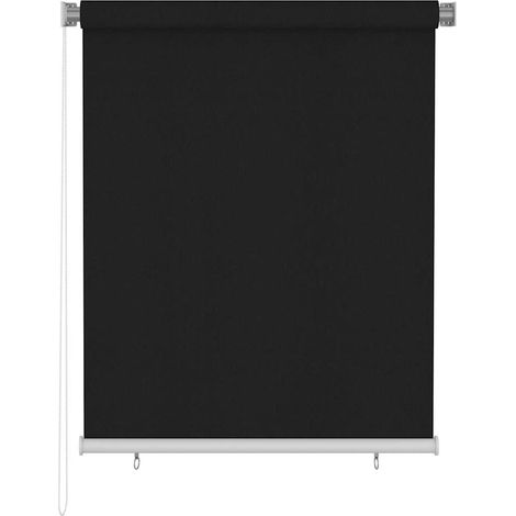 Maison Exclusive - Store roulant d'extérieur 120x140 cm Noir