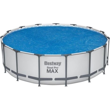 Bestway Bâche à bulles ronde 462 cm pour piscine øde 457 jusqu'à 488 cm (1/5)