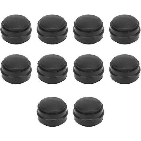 Lot de 10 bouchons de purge de freins 222101, protection en caoutchouc facile à installer, pour voiture et moto. (1/5)