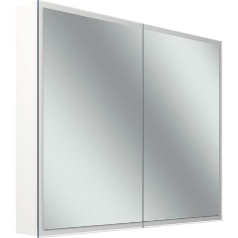 Armario con espejo Schneider GLOW D2W, 2 puertas 45/45cm, (1/5)