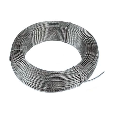 Rollo 100mt cable acero galvanizado Ø1,5mm 7x7+0 (1/2)
