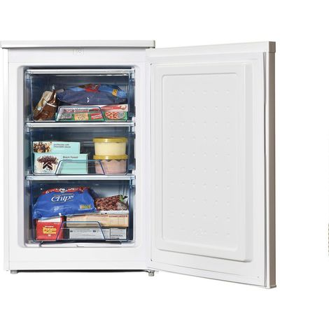 Igenix Under Counter Freezer, 91 Litre, Reversible Doors, White - IG355W