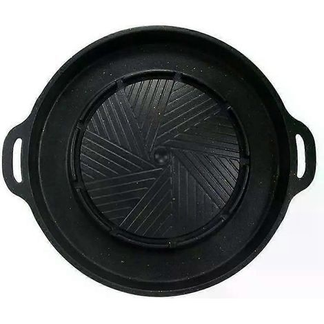 HONORNIC - Casserole coréenne pour grillades - Polyvalente, efficace, multifonctionnelle, innovante, haut de gamme et exclusive - Idéale pour les fondues, les barbecues et les grillades.