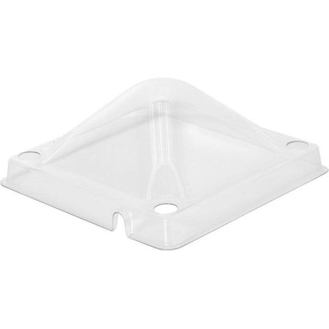 Couvercle De Protection Pet Pour Panneau Chauffant 15 À 20 Poussins Comfort 25x25cm - Olba (1/3)