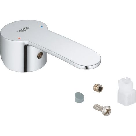 Grohe Hebel für Eurostyle Cosmopolitan Einhand-Waschtischbatterie, 28mm Kartusche, Metall, Chrom, 46749000 (1/2)