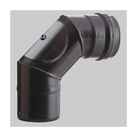 CURVA A 90 ° CON ISPEZIONE EE 100 mm MADE IN ITALY