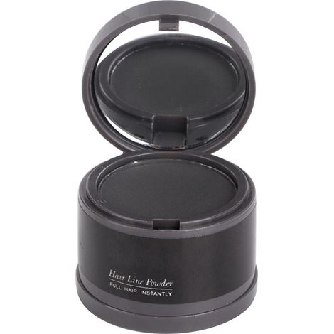 Poudre pour la ligne des cheveux, poudre correctrice pour les cheveux clairsemés, cosmétiques de beauté, noir (1/5)