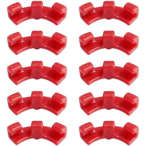 Plant Bender, 30 Pièces Cintreuse de Plantes à 90 Degrés, Plante Bender Branche De Fixation Clip, Clips de Cintrage de Plantes aux Fleurs Légumes Arbres Fruitiers (1/5)