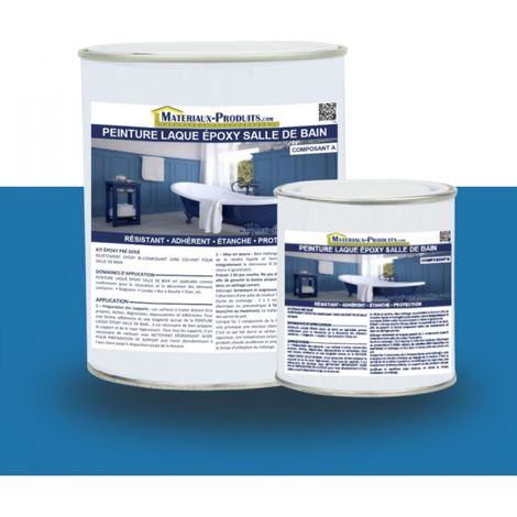Peinture Laque Epoxy Salle de Bain - 10 Kg Bleu France - MATPRO