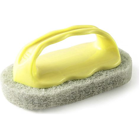 1 Brosse de nettoyage,poignée ergonomique,en fibre de polyester,pour cuisine et salle de bain (1/5)