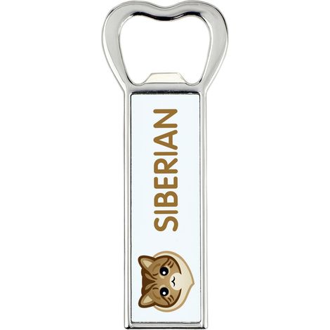 Apribottiglie siberiano con grafica e la scritta del marchio Art-Dog (1/5)