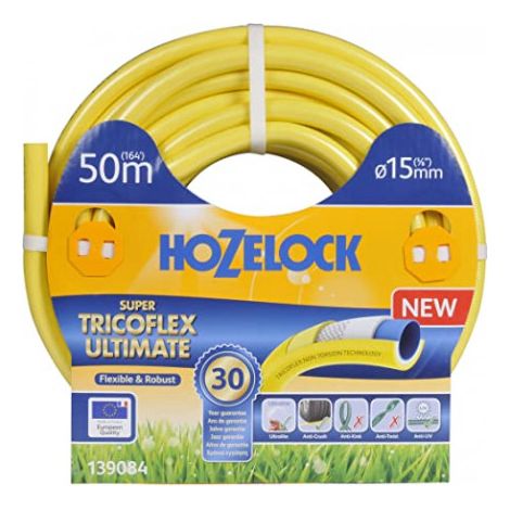 Hozelock SuperTricoFlex Ultimate  Manguera Anti-Torsión 50m15mm 50m (1/3)