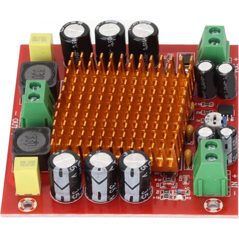 Carte Amplificateur Audio Mono Haute Puissance 150W DC12‑26V, Module TPA3116DA pour Enceintes DIY et Projets Électroniques (1/5)