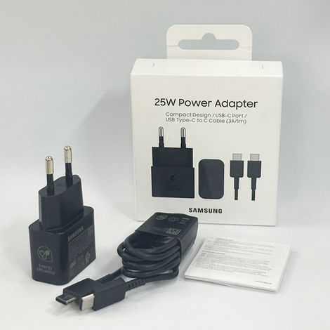 pour Samsung 25W USB Type C chargeur câble de données de charge rapide PD adaptateur de chargeur de téléphone Samsung S25 S24 EU (1/5)