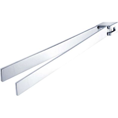 Nimco Kibo - Portasciugamani girevole, lunghezza 38 cm, cromato Ki 14096-26