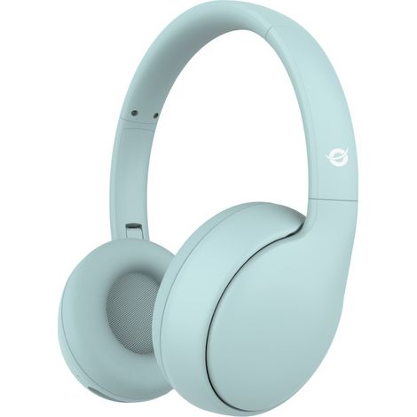Conceptronic PARRIS04B casque Avec fil &sans fil Arceau Appels/Musique Bluetooth Bleu clair