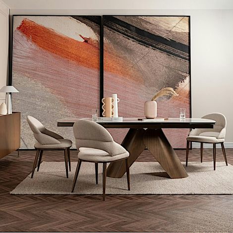 Table en céramique blanche 180-260 cm SEMPIONE (1/5)