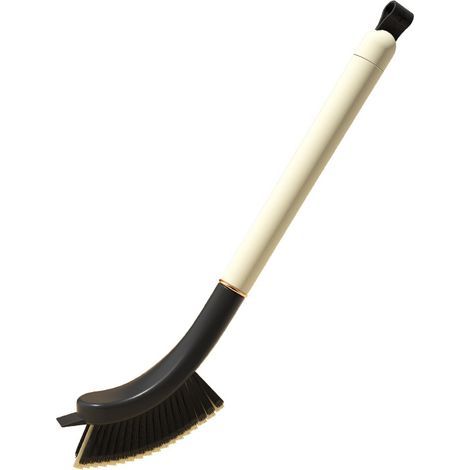1 brosse de nettoyage à long manche pour les fentes, brosse de nettoyage polyvalente, adaptée aux fenêtres et aux éviers, outil pratique pour nettoyer les coins et les fissures (1/5)