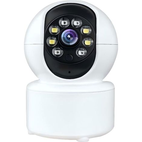 Câmera Smart Indoor M2 WiFi 1080P Full HD - Pan-Tilt 355°/45°, Gravação SD até 128GB, Áudio Bidirecional, IP44 (1/5)