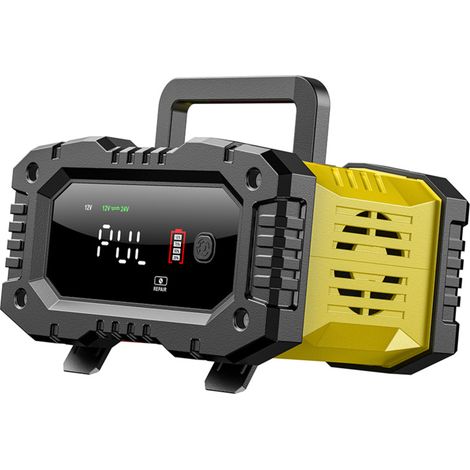 Chargeur 10A/5A 12V/24V – lithium/plomb-acide, réparation impulsion, auto/moto/camion (1/5)