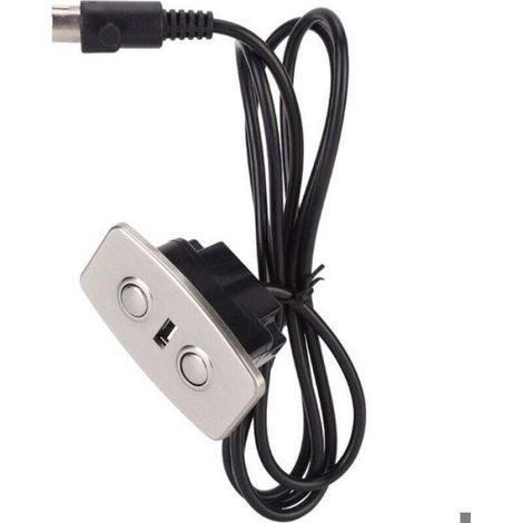 Contrôleur Manuel Fauteuil Inclinable - 2 Boutons Avec Double Port USB - Pour Canapé Électrique De Levage - 1 Pièce (1/4)