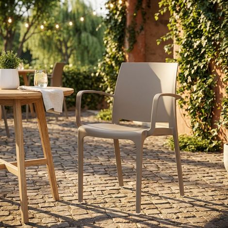 VOLGA - poltrona da giardino in plastica (1/2)