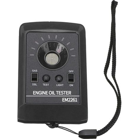 12V LED-Digitaltester – Motorölqualitätsprüfer – Benzin-/Dieselanalysator