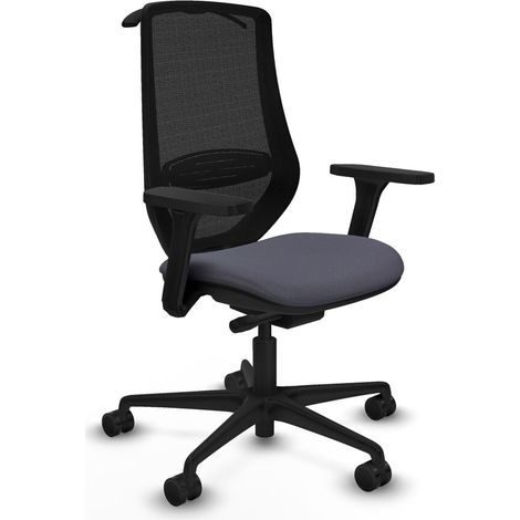 Sedia da Ufficio Mardos traslack bali Piqueras y Crespo D036N0H Grigio scuro (1/5)
