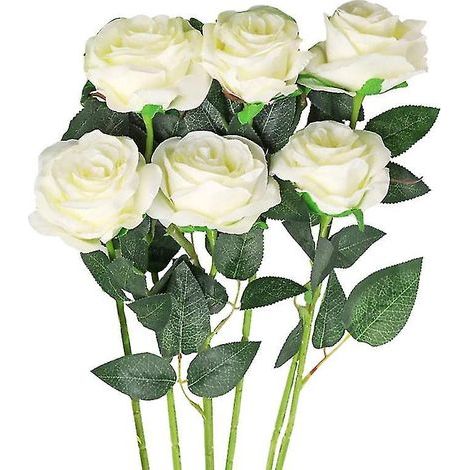 6 künstliche Blumen (1/3)