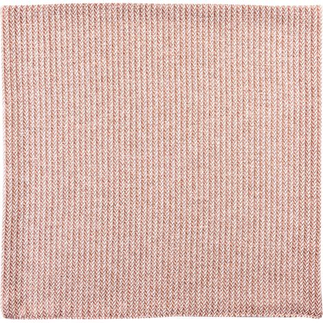 Housse de coussin aux propriétés relaxantes du CBD Brique 45x45 cm