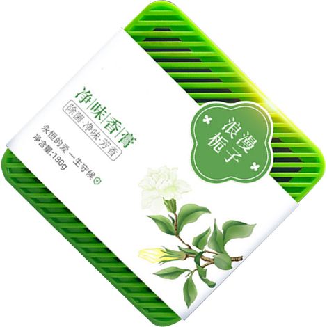 Bâton Parfumé Voiture Jasmin Désodorisant Solide Longue Durée Rafraîchissant Parfum (1/5)