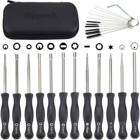 DBBEGK Lot de 12 Outils de Réglage Carburateur Moteur 2 Temps avec Tournevis pour Tronçonneuse (1/4)
