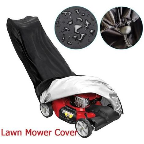 Towed lawn mower cover, dustproof and waterproof - 191x50x100cm (1/4)