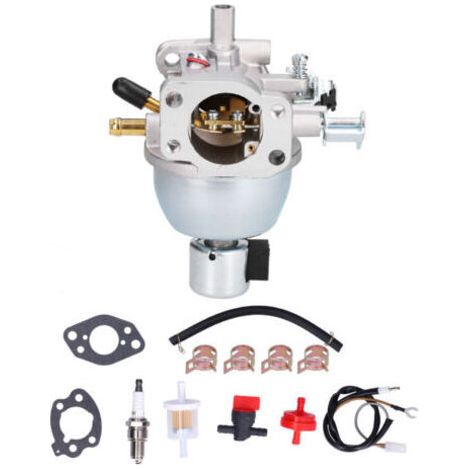 Kit de Carburateur pour Tondeuse JD LT-166 Moteur B&S 16 HP Vanguard Compatible avec 846280 808725 846944 350772-0045-01 350772-0102-01 350776-0046-02 350777-0034-01- (1/5)
