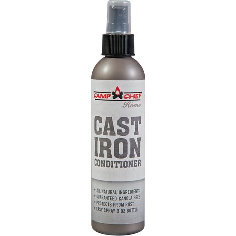 Camp Chef CAST IRON CONDITIONER Spray Öl Pfelge für Dutch Oven Gußeisen Koch Grill (1/2)