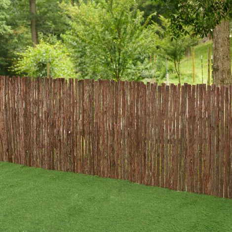 Recinzione Zamora di Corteccia Albero Schermatura Protezione 300x100 cm casa.pro (1/5)