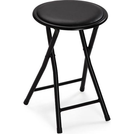 VERSA taburete plegable toby negro , Taburete Plegable TOBY negro Largo: 30 cm
Ancho: 30 cm
Alto: 45 cm
Material: Metal Polipropileno Textil
Packaging: CAJA MAR (1/2)