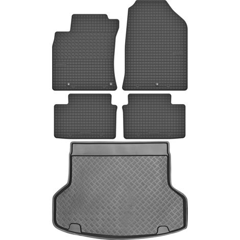 Hyundai i30 III Kombi (2016–2019) – SET: Gummifußmatten + Kofferraummatte