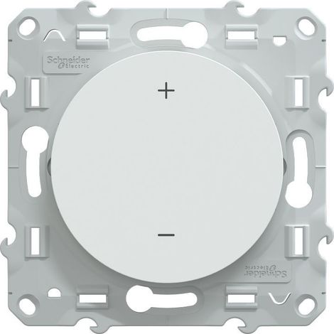 Schneider – Thermostat connecté filaire 2A blanc – Compatible chaudières gaz et pompes à chaleur – Écran tactile – Gestion à distance via application (1/3)