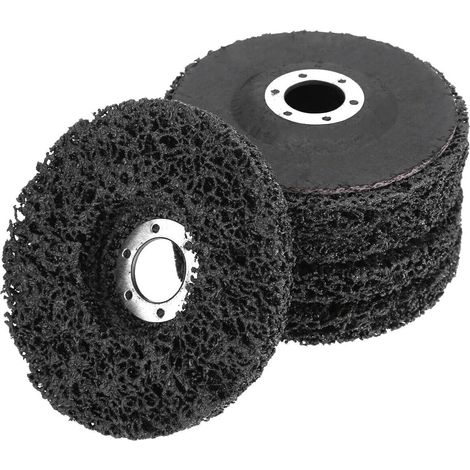 5X Disco abrasivo per asportazione vernice ruggine saldatura 110mm nylon A.05101 (1/3)
